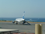 Flugzeug am Flughafen in Iraklion (GR).
